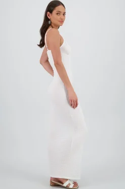 Shasa Textured Maxi Dress
