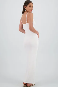 Shasa Textured Maxi Dress