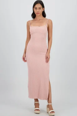 Shasa Textured Maxi Dress