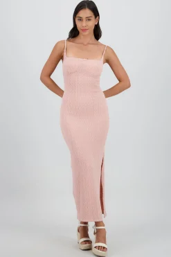 Shasa Textured Maxi Dress