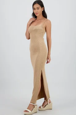 Shasa Textured Maxi Dress
