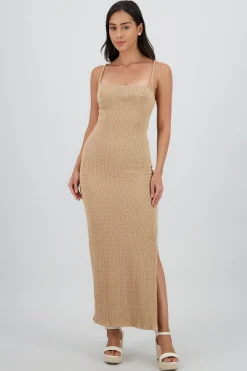 Shasa Textured Maxi Dress