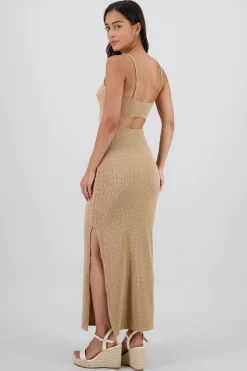 Shasa Textured Maxi Dress