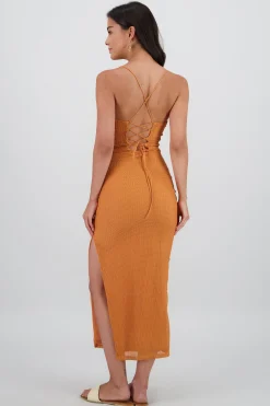 Shasa Textured Maxi Dress