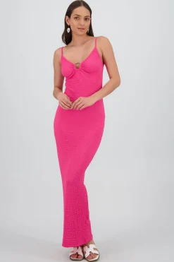 Shasa Textured Maxi Dress