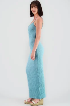 Shasa Textured Maxi Dress