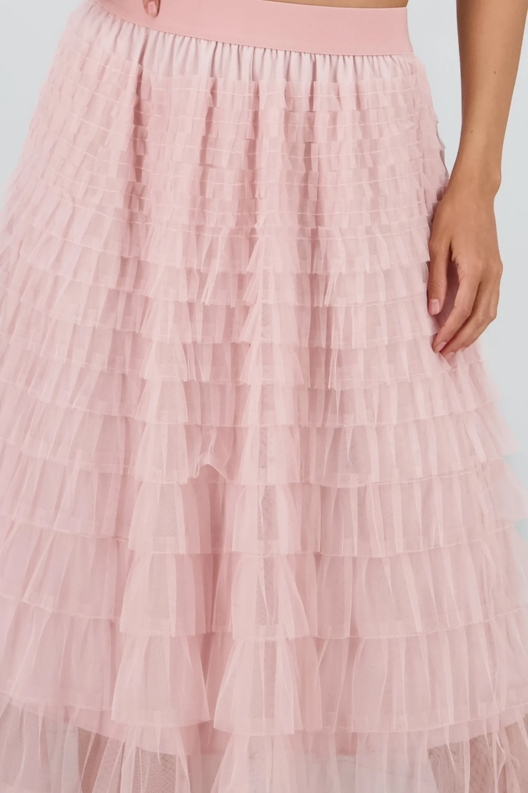 Shasa Textured Maxi Skirt