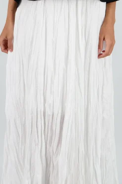 Shasa Textured Maxi Skirt