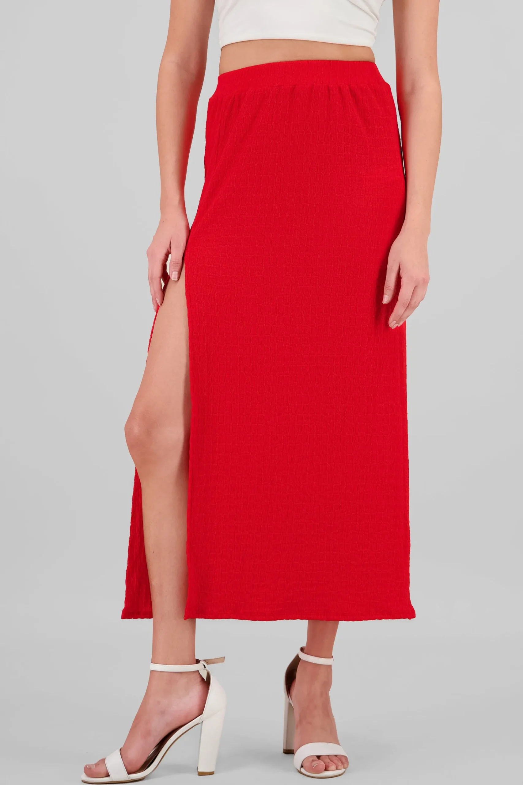 Shasa Textu Midi Skirt