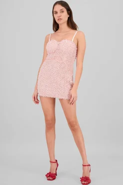 Shasa Textured Mini Dress