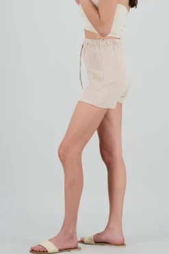 Shasa Textured Mini Shorts