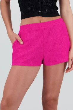 Shasa Textured Mini Shorts