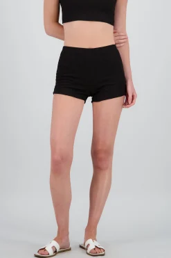 Shasa Textured Mini Shorts