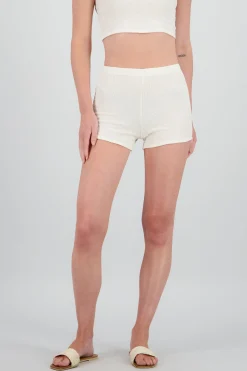 Shasa Textured Mini Shorts