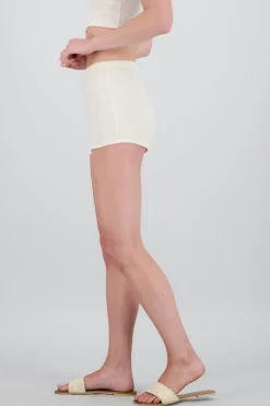 Shasa Textured Mini Shorts