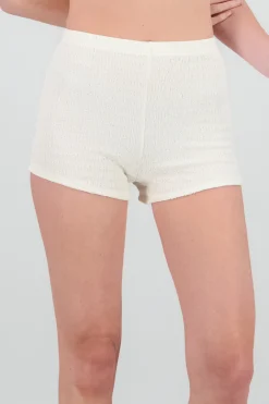 Shasa Textured Mini Shorts