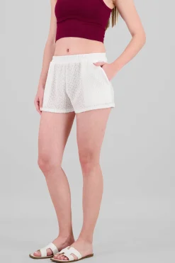 Shasa Textured Mini Shorts