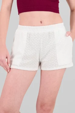 Shasa Textured Mini Shorts