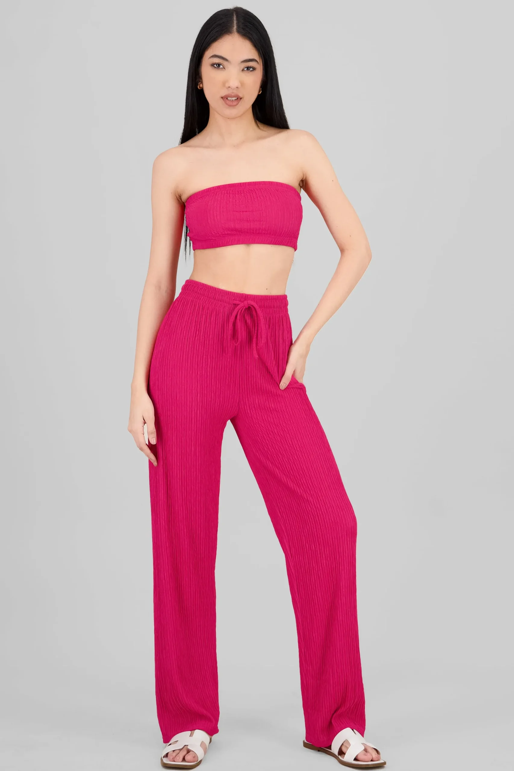 Shasa Textured Pants