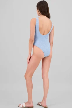 Shasa Textured Seashell Swimsuit