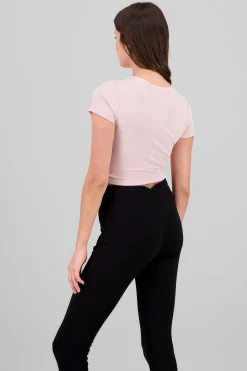 Shasa Textured Short Sleeve Top