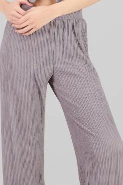 Shasa Textured Straight Pants