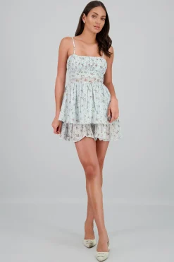 Shasa Textured Strappy Dress