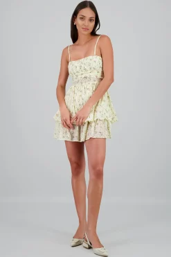 Shasa Textured Strappy Dress