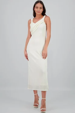 Shasa Textured Strappy Dress
