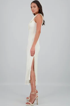 Shasa Textured Strappy Dress