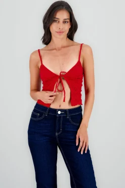 Shasa Textu Strappy Top