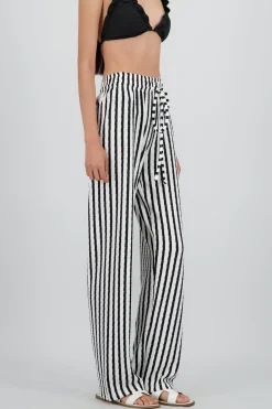 Shasa Textured Stripe Pants