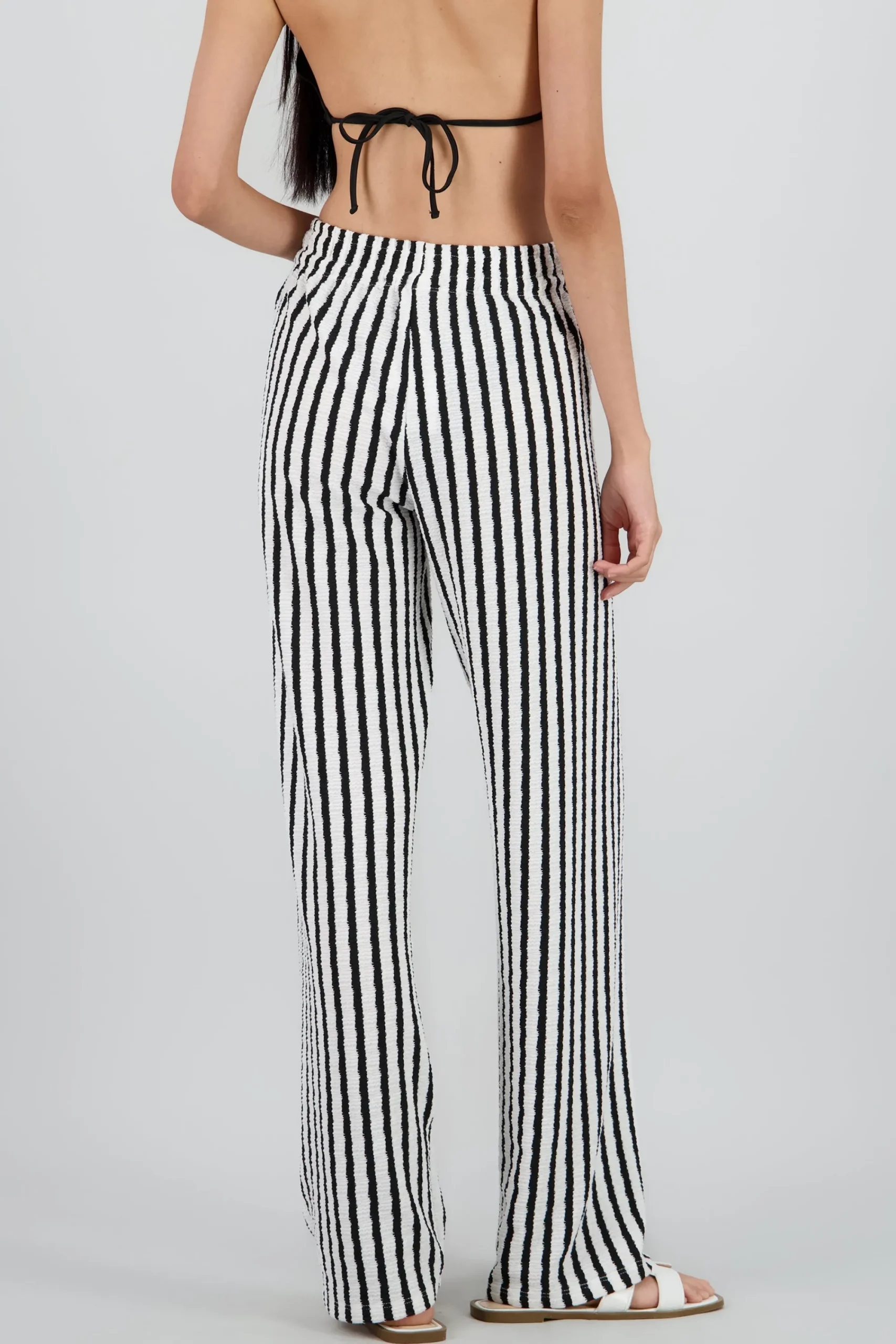 Shasa Textured Stripe Pants