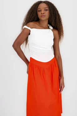 Shasa Textured Top with Ring Detail