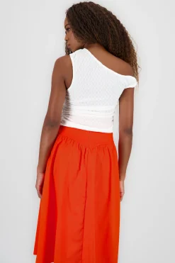 Shasa Textured Top with Ring Detail
