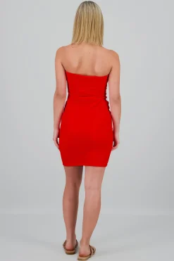 Shasa Textu Tube Mini Dress