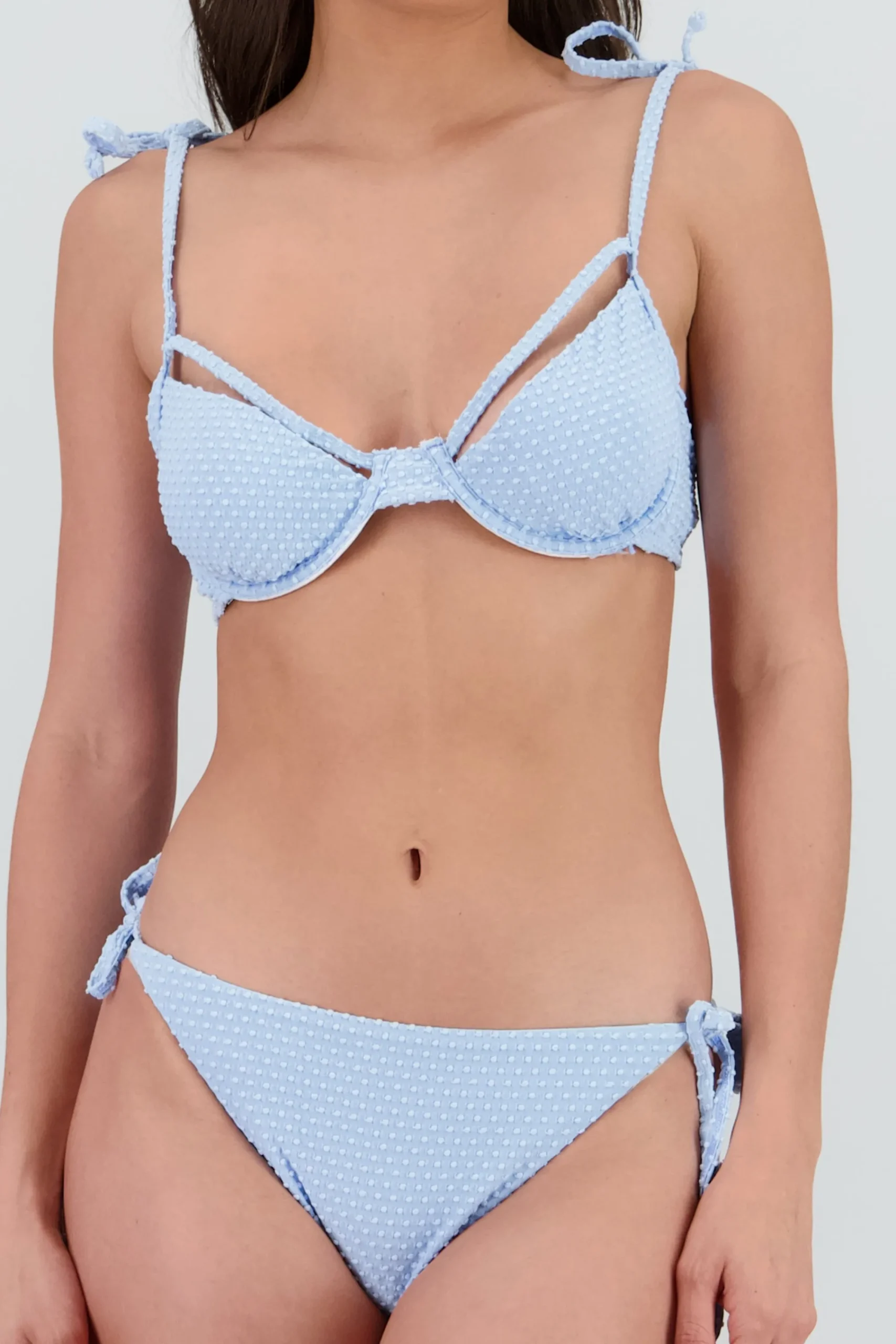 Shasa Textured Underwire Bikini