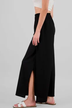 Shasa Textured Wide Leg Pants
