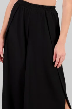 Shasa Textured Wide Leg Pants