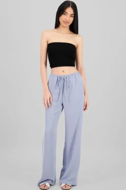 Shasa Textured Wide Leg Pants
