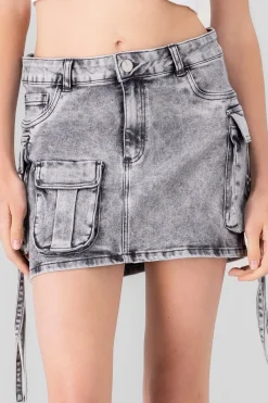 Shasa The Cargo Mini Skirt With Pockets