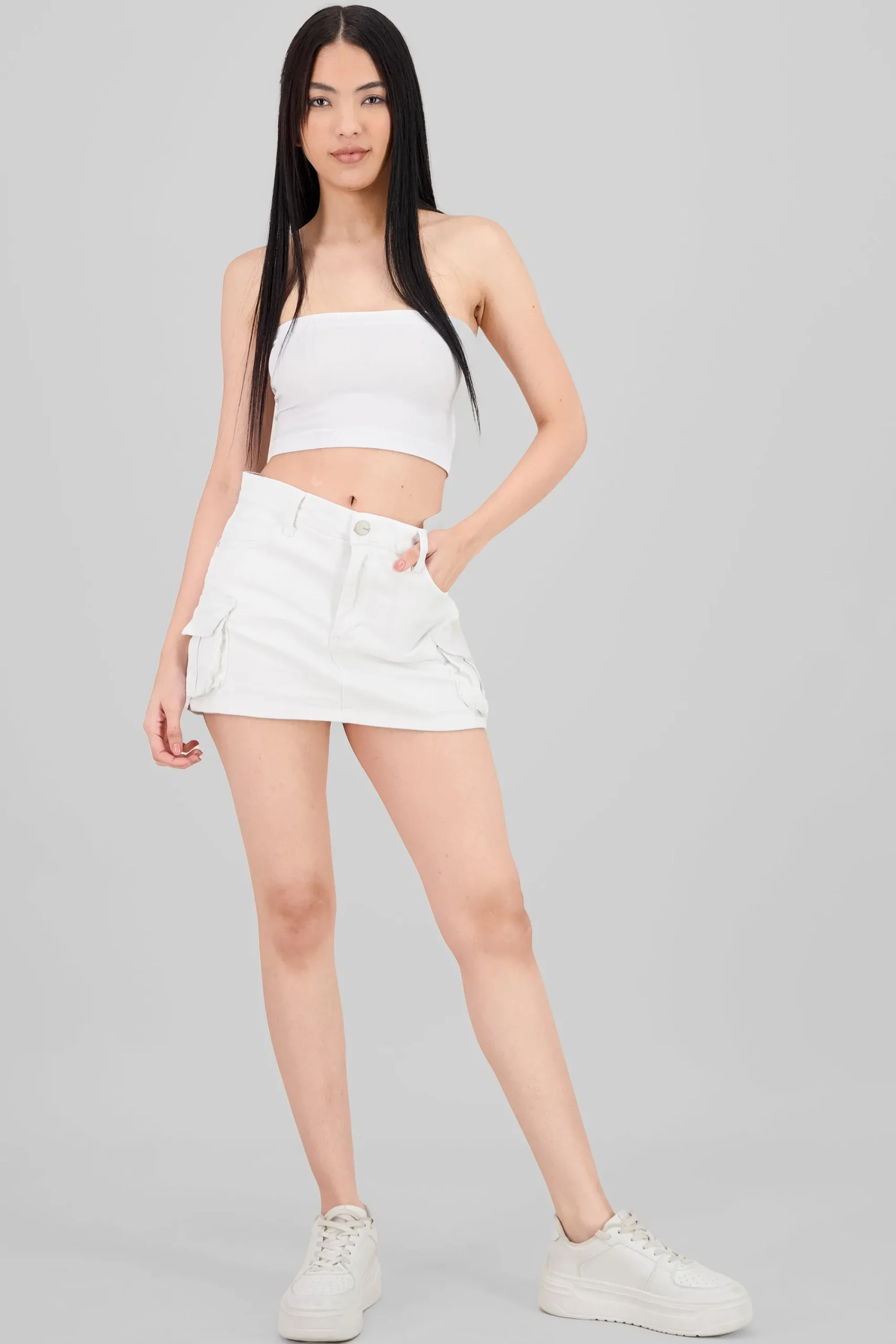 Shasa The Princess Mini Cargo Skirt With Pockets