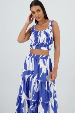 Shasa Thick Strap Square Neck Top