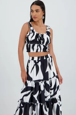 Shasa Thick Strap Square Neck Top