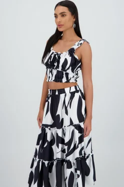 Shasa Thick Strap Square Neck Top