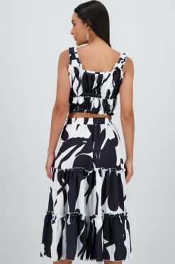 Shasa Thick Strap Square Neck Top