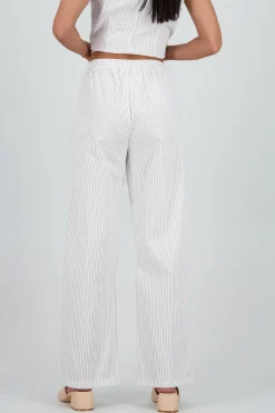 Shasa Thin Striped Tailored Pants