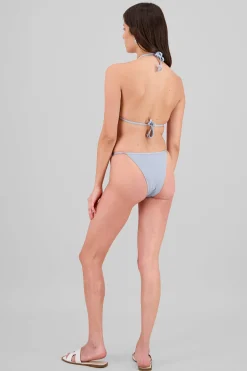 Shasa ThreePiece Bikini with Ruffled Sarong