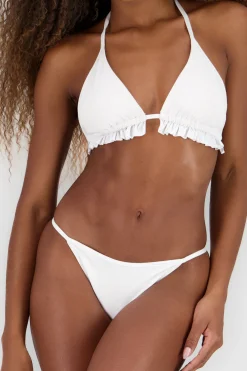 Shasa ThreePiece Bikini with Ruffled Sarong