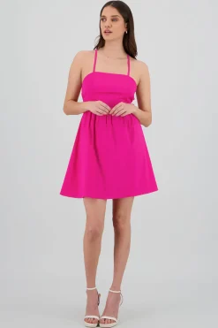 Shasa Tie Back Mini Dress